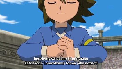 Inazuma Eleven Odcinek 104 - Najsilniejsza taktyka hissatsu! Kontratak Catenaccio!! (Polskie Napisy od MefjuSubs)