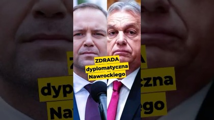 Zdrada dyplomatyczna Nawrockiego #nawrocki #orban #zdrada #polityka #węgry