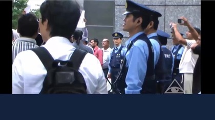 Jak wygląda pokojowy protest mniejszości muzułmańskiej w Japonii