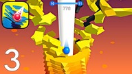 Stack Ball - Gameplay Walkthrough | Part 3 (iOS & Android)