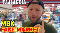 Centrum handlowe z PODRÓBKAMI (i nie tylko) Największe i NAJTAŃSZE! MBK BANGKOK TAJLANDIA [4K]
