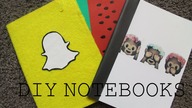 Back to school#2 DIY NOTEBOOKS