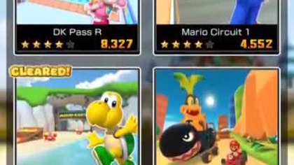 4 Mario Kart Tour Winter Tour Baby Peach Cup Vs Mega Iggy Bonus Challenge