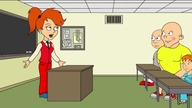Classic Caillou gets the black card/Grounded