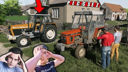 KONKURS DLA WIDZÓW REAKCJA KOLIZA NA MÓJ NOWY CIĄGNIK KUPIŁEM WIELKIE POLEPOLSCY SĄSIEDZI S2196