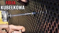 Montaż folii kubełkowej