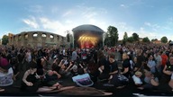 Nocny Kochanek - Koń na białym rycerzu.  Ząbkowice Śląskie Planty zamkowe #koncert