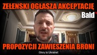 Zełeński ogłasza zaakceptowanie propozycji zawieszenia broni po spotkaniu z urzędnikami USA
