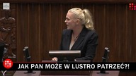Jak pan może patrzeć w lustro? Kłamca smoleński, do Kaczyńskiego