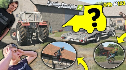MAM NOWY TRAKTOR BYŁO WARTO GO KUPOWAĆ MARCINEK ZOSTAŁ KASKADEREMGPD FS 25 123
