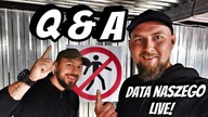 Q&A : GONIŁ NAS BUSEM ! ROBIMY LIVE - SZCZERE ODPOWIEDZI NA PYTANIA !