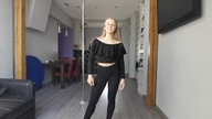 Pole Dance Jak zrobić gwiazdę, przejście w przód i w tył przy rurce Gymnastics