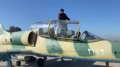 Przechwycony samolot L-39 syryjskiej armii