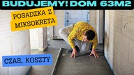 Budujemy! Dom na start 63 m2  Cz. 42: Posadzka z Miksokreta.  Jastrych.