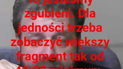 panie Krzysztofie Woźniak po nas już