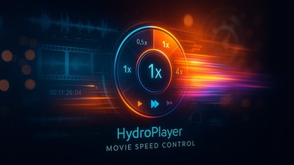 Movie Speed Control - nowości wykorzystania tej funkcjonalności w Hydro Player