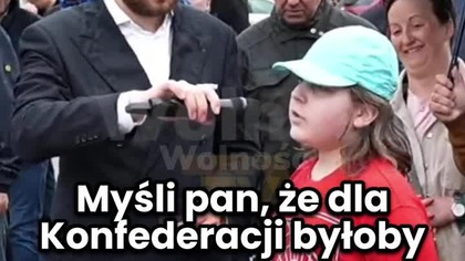 MENTZEN VS ŚWIADOMY POLITYCZNIE 13-LATEK!