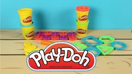 Ciastolina Play-Doh Zestaw z Nożyczkami i Foremkami do Wycinania Figur- Baw się z nami