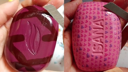 Soap Carving ASMR Relaxing Sounds no talking Satisfying ASMR Video