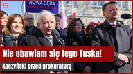 Kaczyński komentuje zarzuty wobec Błaszczaka
