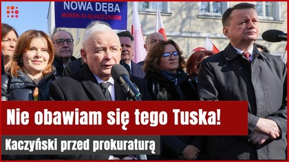 Kaczyński komentuje zarzuty wobec Błaszczaka