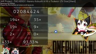 the HERO OnePunchMan opening (hard) osu! beatmap