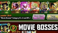 MOVIE BOSSES BROLY JANEMBA TEAM DBZ DOKKAN BATTLE