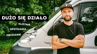 DUŻO SIĘ DZIEJE U NAS  mechanik, spotkania z widzami, intensywnie ...