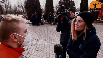 Korczowa, Relacja z granicy ukraińskiej 01. 03. 2022