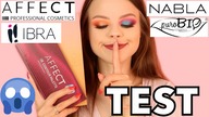 TEST NOWOŚCI - NABLA/ AFFECT/ IBRA/ PURO BIO
