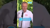 Tusk PRZEŚMIEWCZO odpowiada dziennikarzowi TVP! #shorts