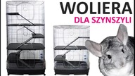 Duża klatka dla fretki, szynszyli, świnki morskiej - Model: MYX-00158CM