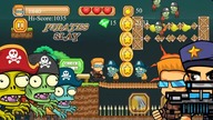 Pirates slay is a free games battle vs the pirate zombies gameplay walkthrough World 1 game JustBaby