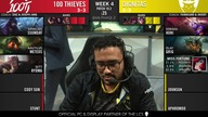 100 Thieves vs Dignitas |EN| - LCS Spring Split 2020 W4D1
