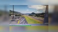 LiveLeak - The passenger airliner bumped its tail against the runway
