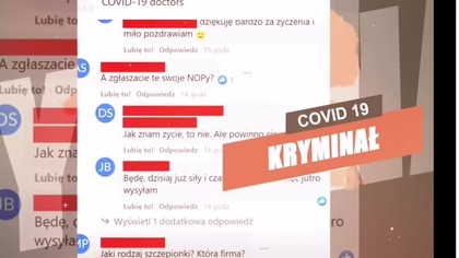 Wyciekły Rozmowy z tajnego forum lekarzy.  Reportaż PL1