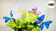 Jak zrobić witrażowe motylki z kleju [STAINED-GLASS GLUE BUTTERFLY] - Pomysły plastyczne dla każdego
