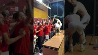 Inwazja piłkarzy Wisły Kraków na konferencje trenera Jopa! Ależ sceny w Krakowie 