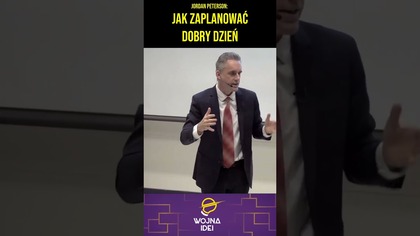Jak zaplanować dobry dzień? #jordanpeterson #psychologia #ciekawostki