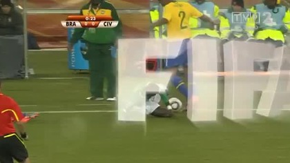 MŚ 2010 06 20 Brazylia - Wybrzeże Kości Słoniowej