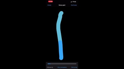 Przewijanie bezdotykowe TikTok - SWIPE