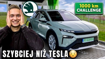 Nowa SKODA ELROQ na trasie 1000 km Challenge!  Czy to będzie HIT?