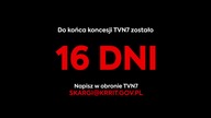 TVN 7 HD - Plansza odliczająca do końca koncesji (16 dni, 9. 02. 2022)