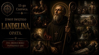 Z rozbójnika stał się świętym opatem! - św.  Landelin (15 czerwca)