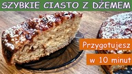  Niesamowite ciasto z dżemem.  Zrobisz je w kilka minut.