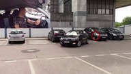 Parkowanie prostopadłe po prawej stronie - wjazd  tyłem.