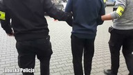 Groził bronią, bo...  nie mógł przejechać.  Drogowy bandyta zatrzymany