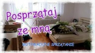 Posprzątaj ze mną- sypialnia.  Clean with me - bedroom.