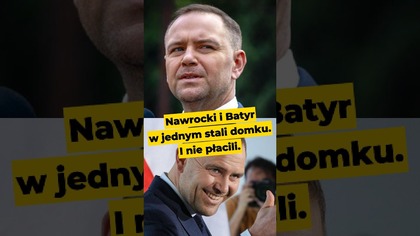 Nawrocki i Batyr w jednym stali domku.  I nie płacili.  #Nawrocki #Batyr #IPN #NIK #polityka