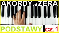  Nauka akordów  od zera  cz.  1  Interwały  trójdźwięki  4 typy akordów  nazewnictwo